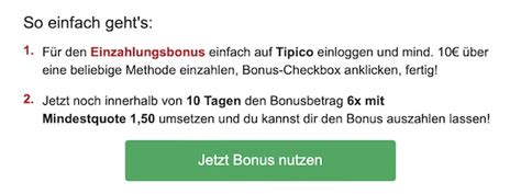 Tipico Bonus Juli 2024 ⚡ 100€ Willkommensbonus.